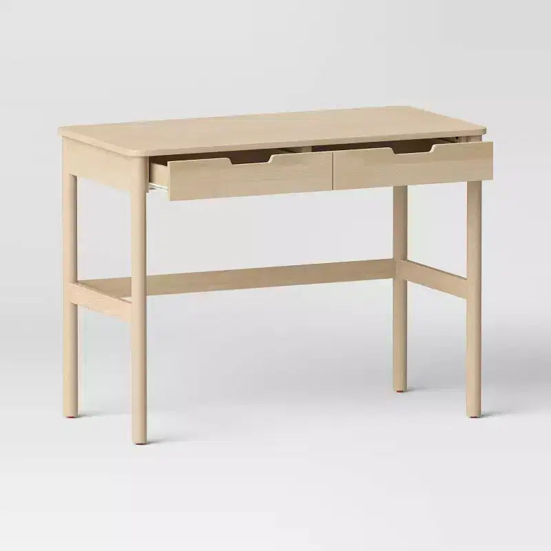 Scandi Desk with Drawers Natural - Room Essentials™