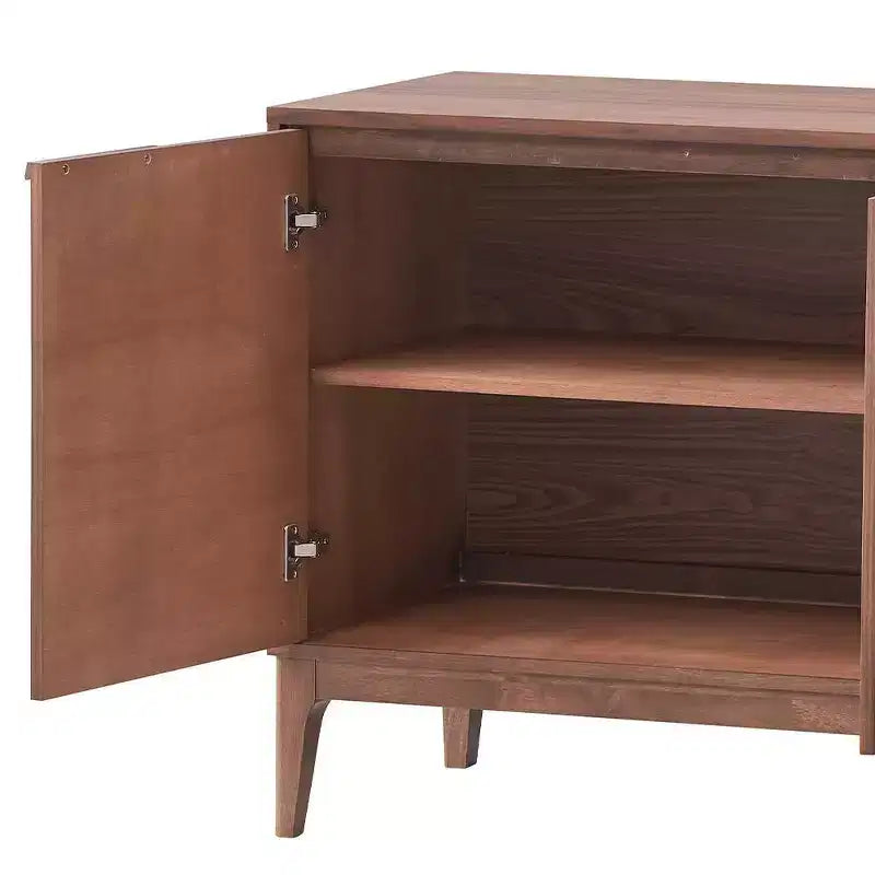 Acme Furniture Bevis Decorative Storage Cabinet Walnut Finish