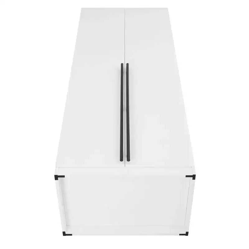Manhattan Comfort 2pc Lee 4 Door Module Wardrobe