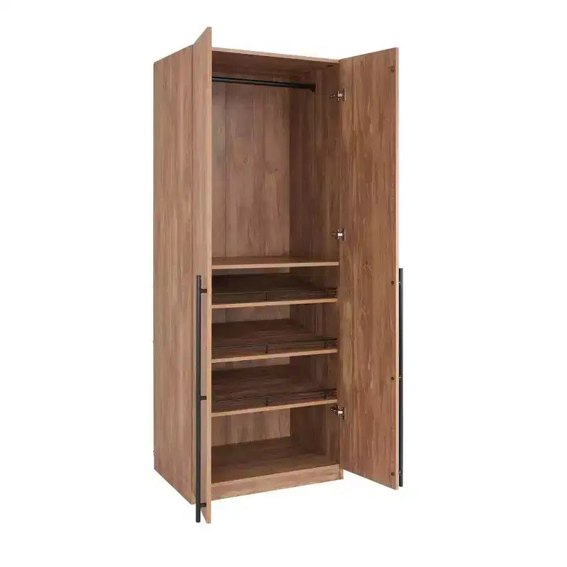 Manhattan Comfort 2pc Lee 4 Door Module Wardrobe
