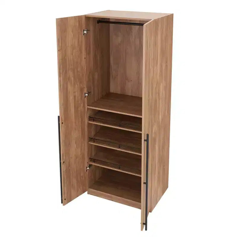 Manhattan Comfort 2pc Lee 4 Door Module Wardrobe