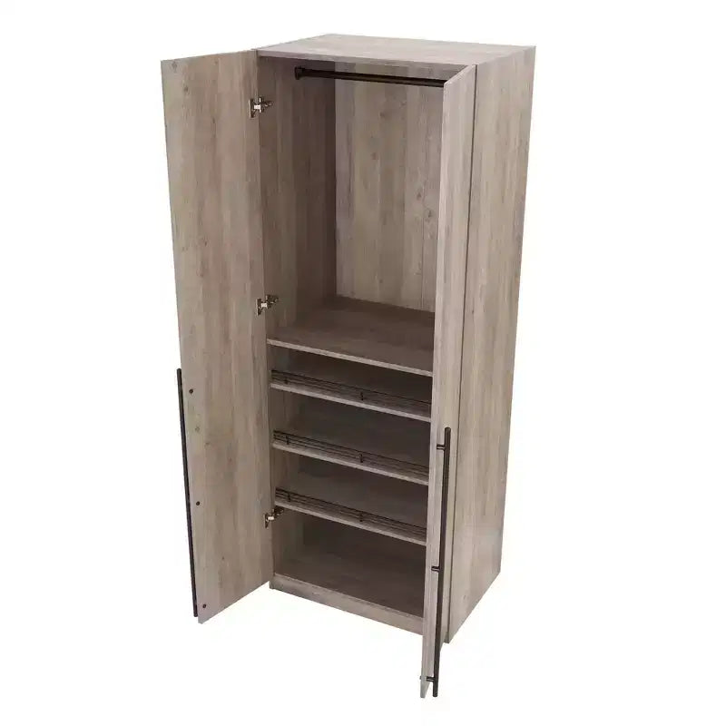 Manhattan Comfort 2pc Lee 4 Door Module Wardrobe