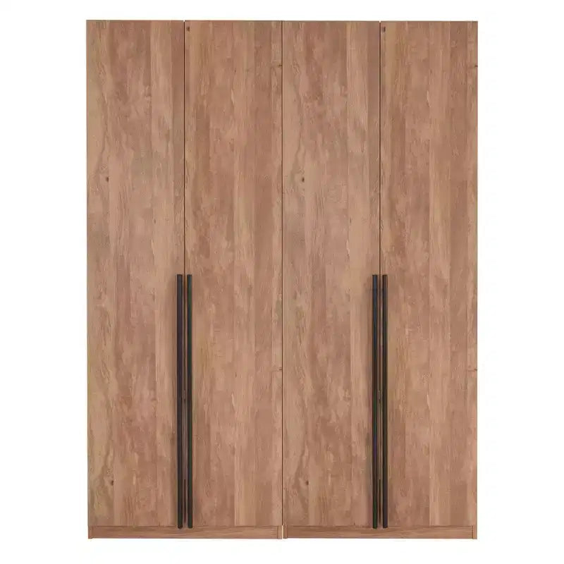 Manhattan Comfort 2pc Lee 4 Door Module Wardrobe
