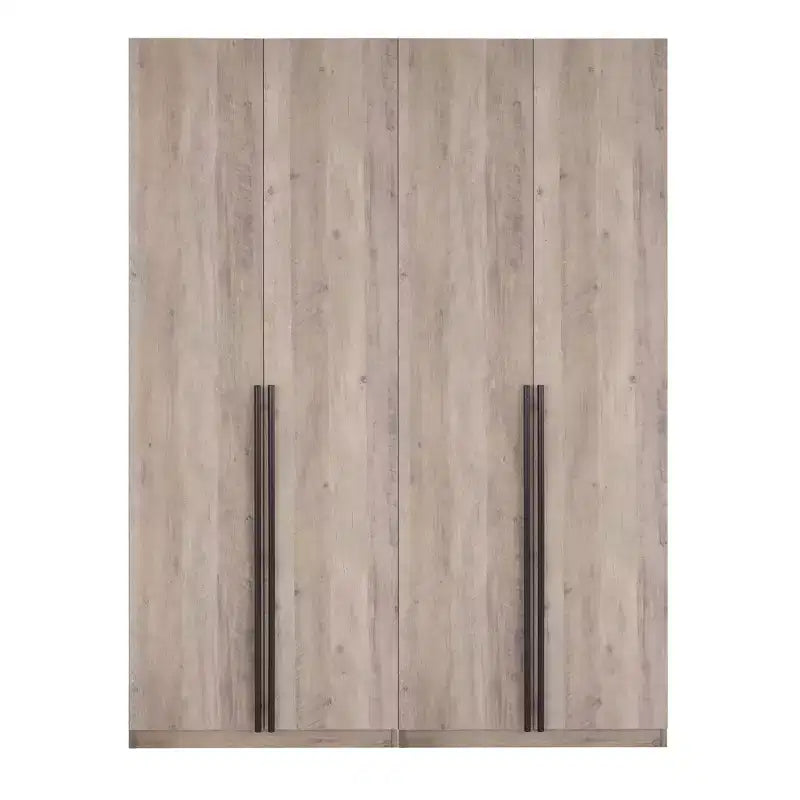 Manhattan Comfort 2pc Lee 4 Door Module Wardrobe