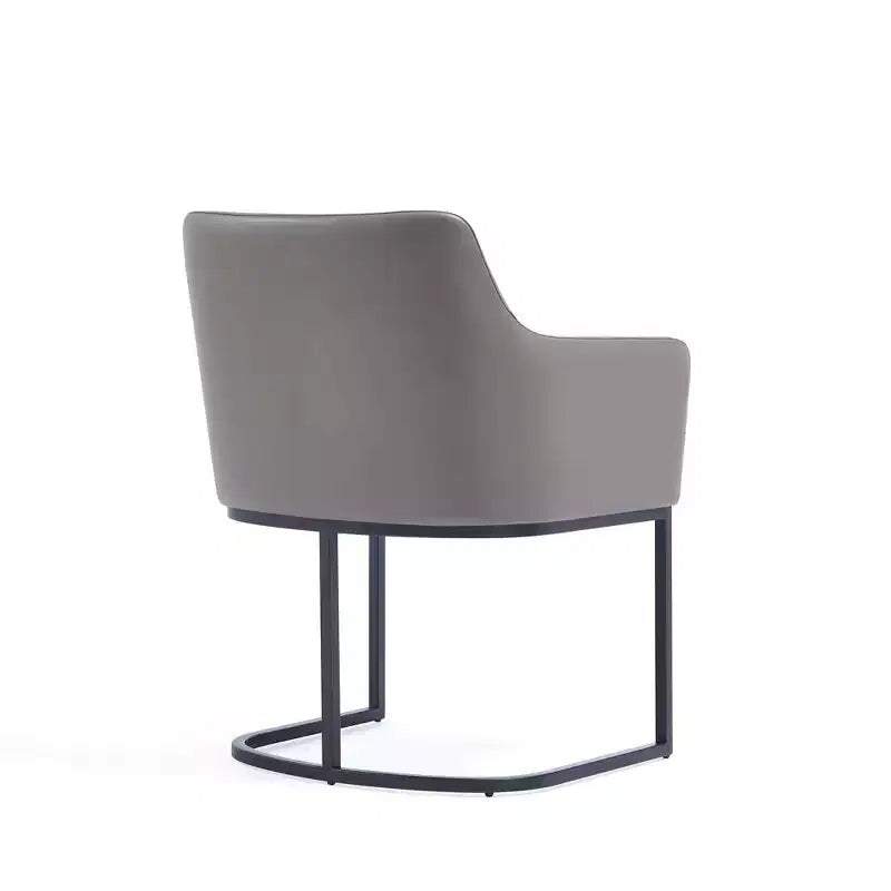 Set of 2 Serena Modern Leatherette Upholstered Dining Armchairs - Manhattan Comfort