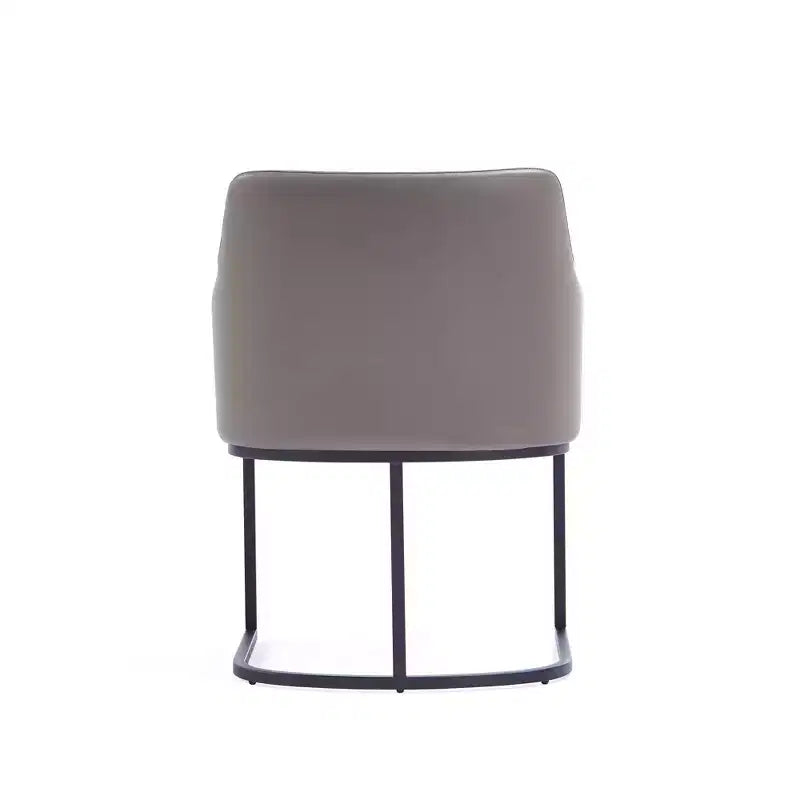 Set of 2 Serena Modern Leatherette Upholstered Dining Armchairs - Manhattan Comfort