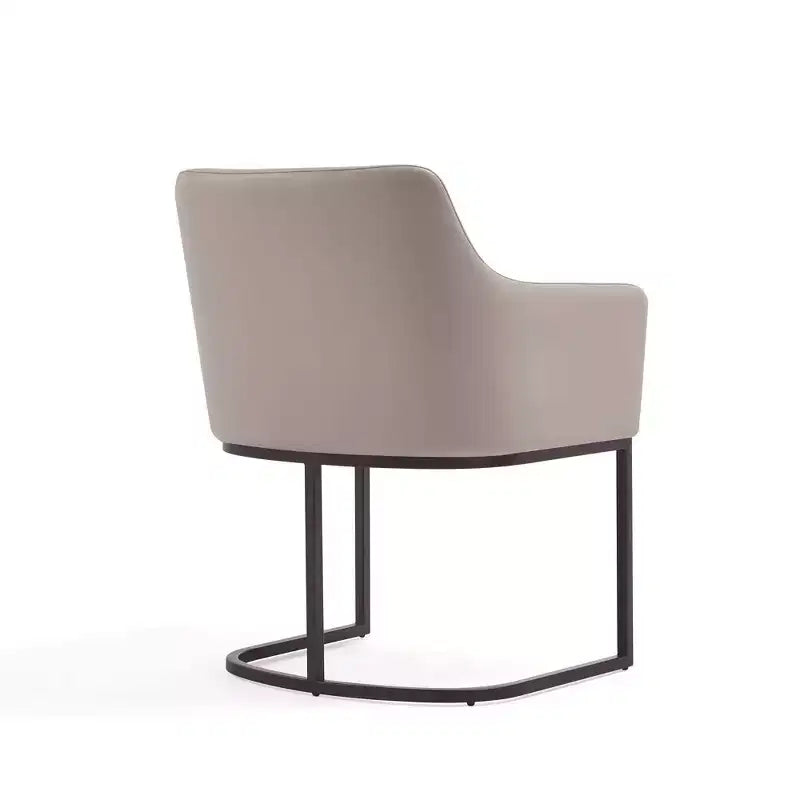 Set of 2 Serena Modern Leatherette Upholstered Dining Armchairs - Manhattan Comfort