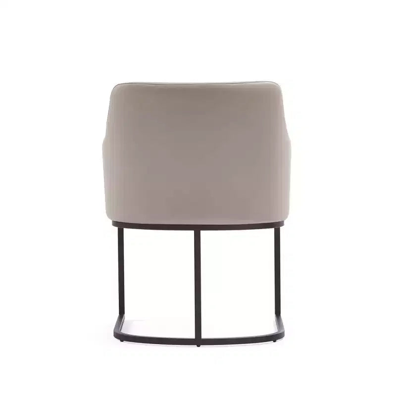 Set of 2 Serena Modern Leatherette Upholstered Dining Armchairs - Manhattan Comfort