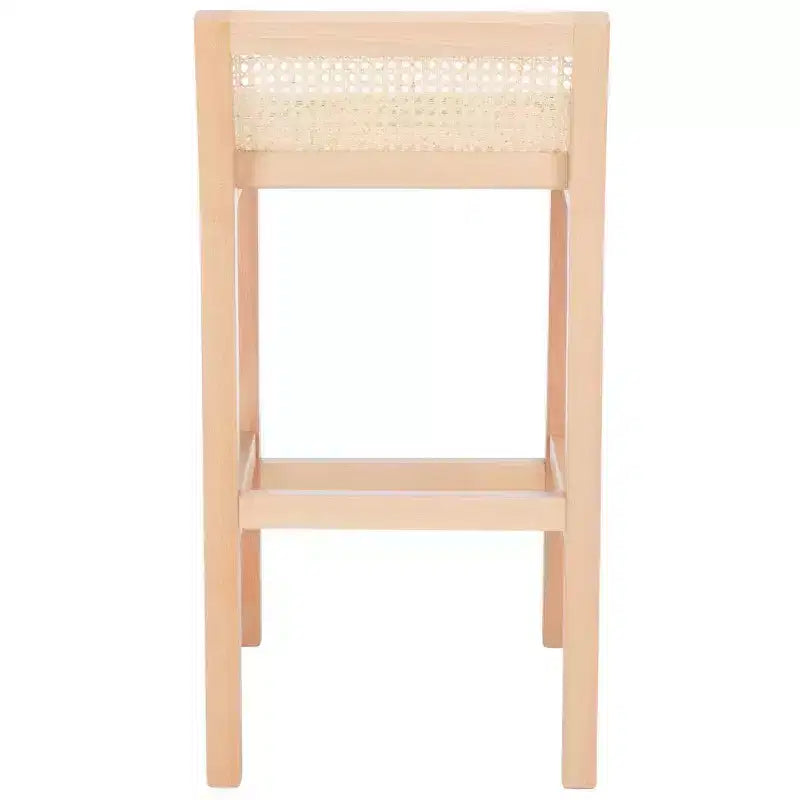 Saito Low Back Cane Counter Stool - BST9500 - Safavieh