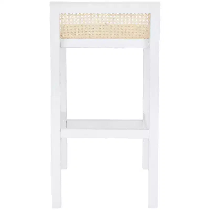 Saito Low Back Cane Counter Stool - BST9500 - Safavieh