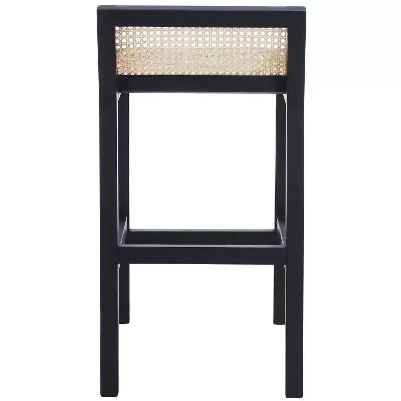Saito Low Back Cane Counter Stool - BST9500 - Safavieh