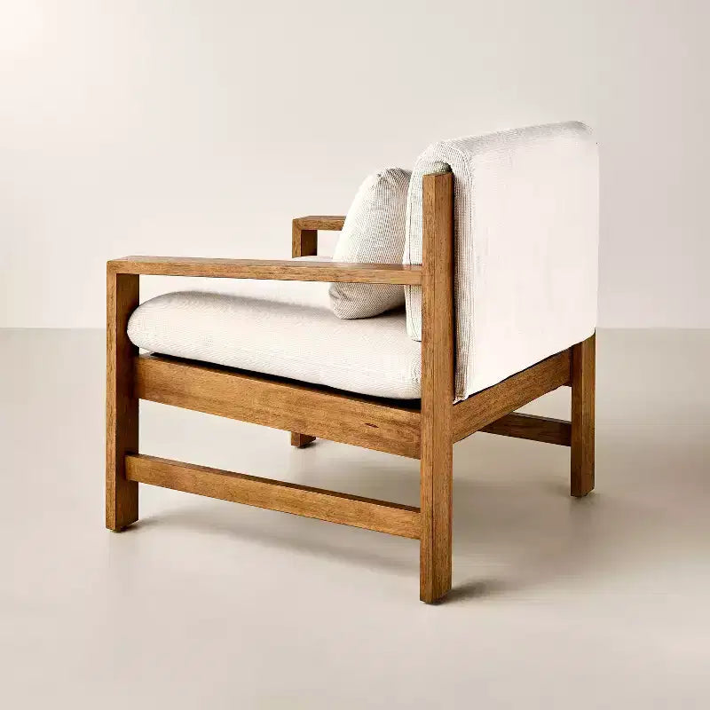 Wood Frame Upholstered Arm Chair - Hearth & Hand with Magnolia Furniture