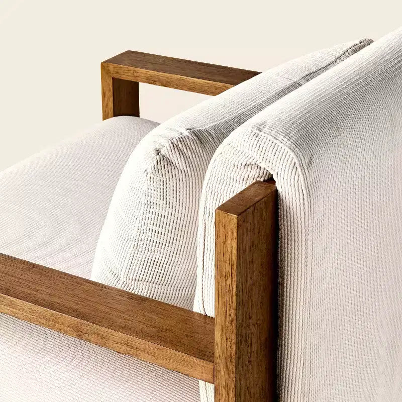 Wood Frame Upholstered Arm Chair - Hearth & Hand with Magnolia Furniture
