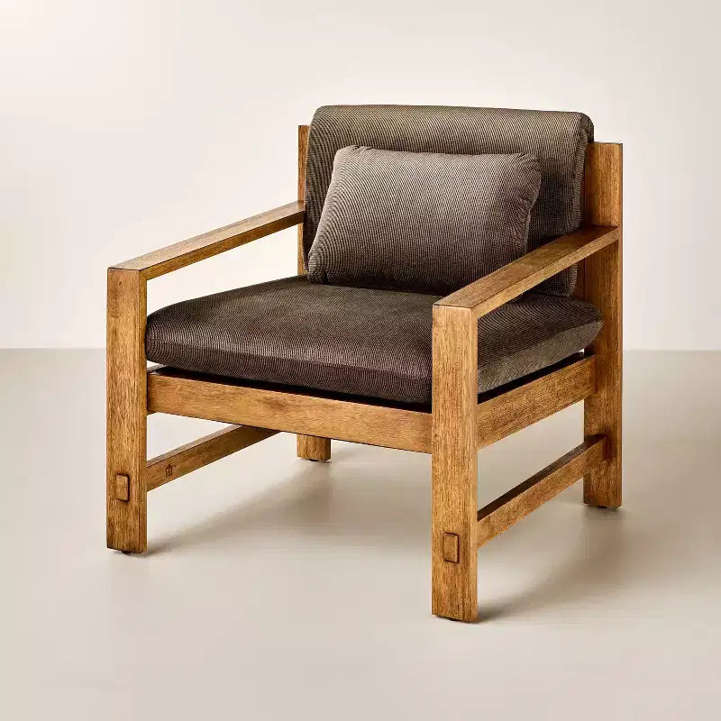Wood Frame Upholstered Arm Chair - Hearth & Hand with Magnolia Furniture