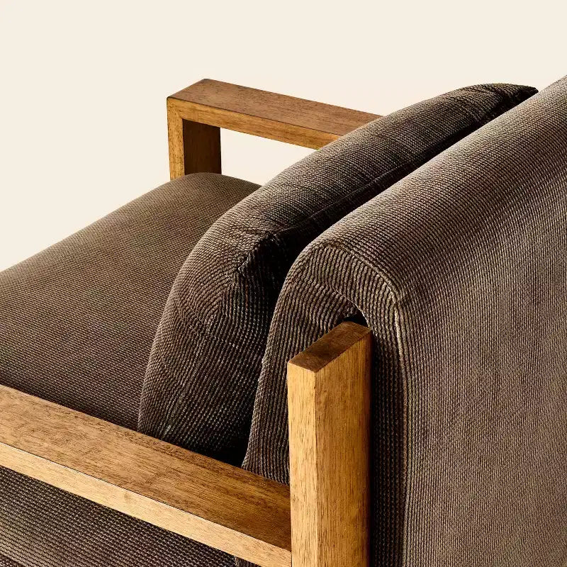 Wood Frame Upholstered Arm Chair - Hearth & Hand with Magnolia Furniture