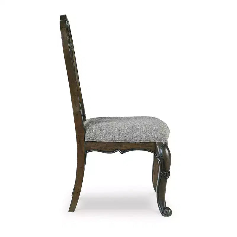 Signature Design by Ashley Maylee Dining Chair, Set of 2, Dark Brown