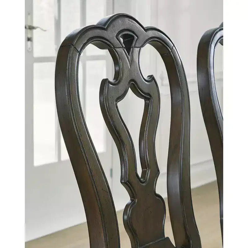 Signature Design by Ashley Maylee Dining Chair, Set of 2, Dark Brown