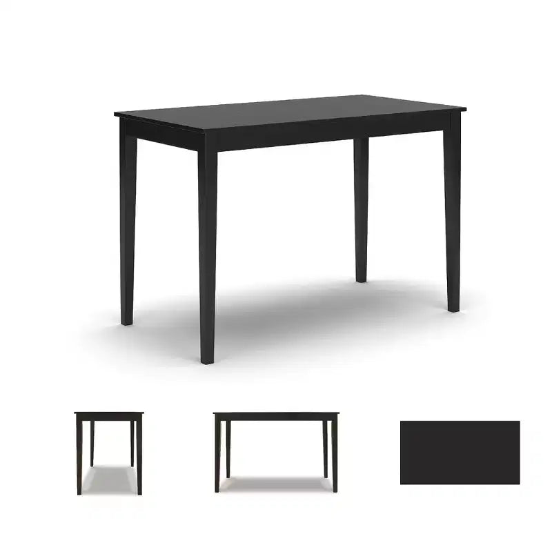 Signature Design by Ashley Contemporary Kimonte Dining Table, Dark Brown