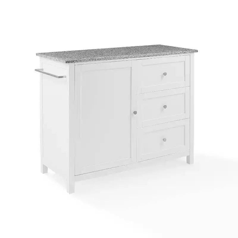 Soren Granite Top Kitchen Island/Cart - Crosley