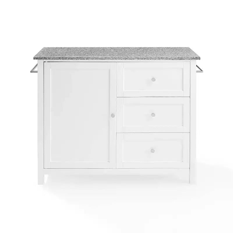 Soren Granite Top Kitchen Island/Cart - Crosley