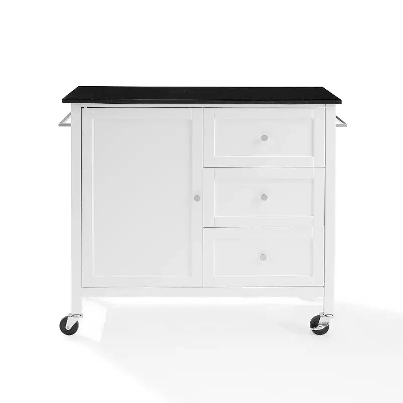 Soren Granite Top Kitchen Island/Cart - Crosley