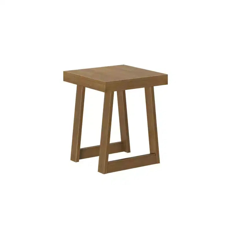 Plank+Beam Solid Wood Classic Square Side Table, 20 Sofa Table for Living Room, End Table