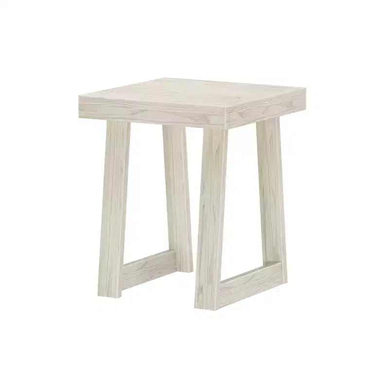 Plank+Beam Solid Wood Classic Square Side Table, 20 Sofa Table for Living Room, End Table