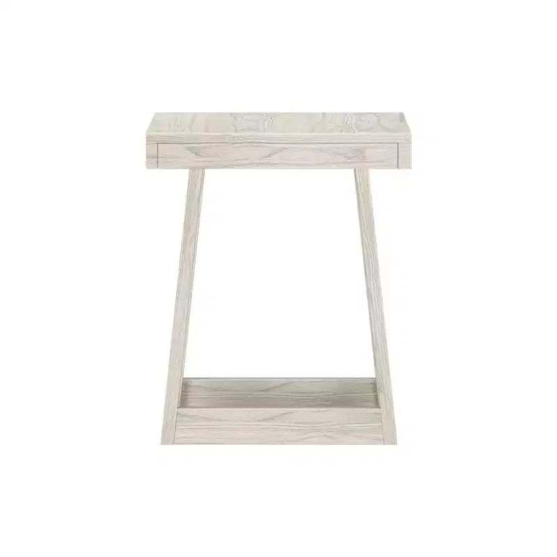 Plank+Beam Solid Wood Classic Square Side Table, 20 Sofa Table for Living Room, End Table