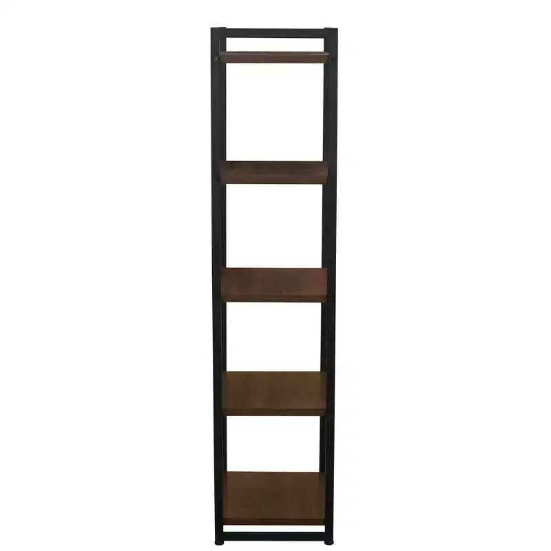 Household Essentials 59.1" Jamestown Narrow 5 Shelf Bookshelf