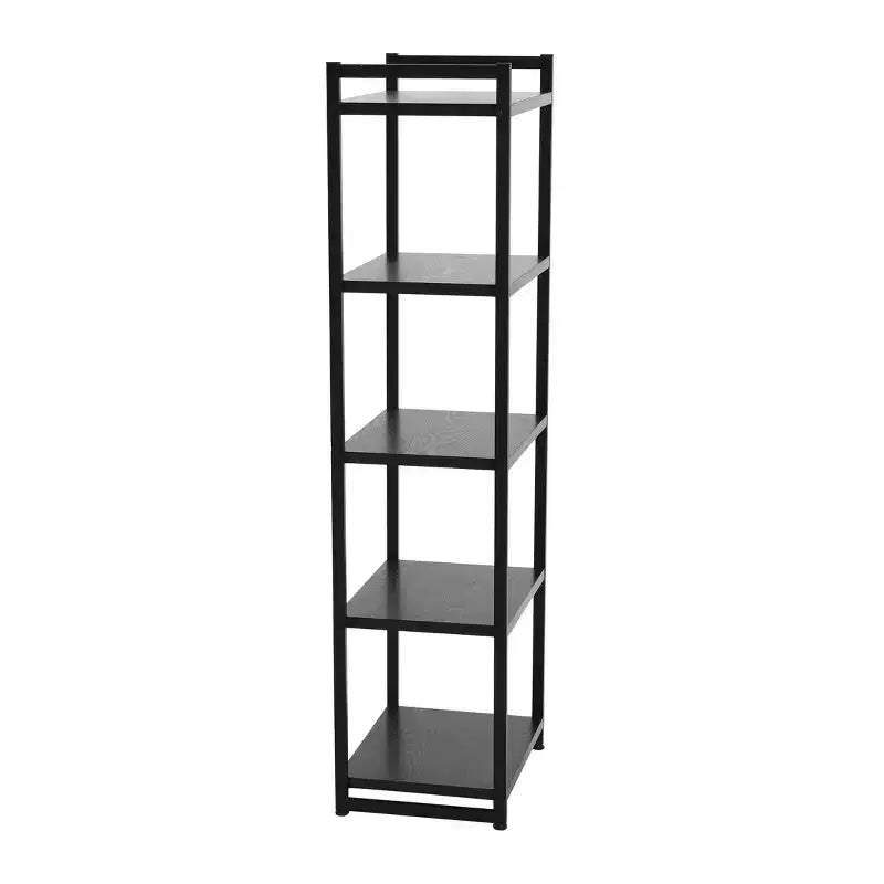 Household Essentials 59.1" Jamestown Narrow 5 Shelf Bookshelf