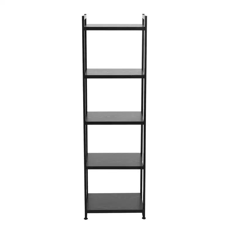 Household Essentials 59.1" Jamestown Narrow 5 Shelf Bookshelf