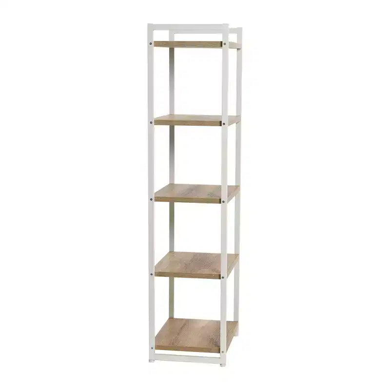 Household Essentials 59.1" Jamestown Narrow 5 Shelf Bookshelf