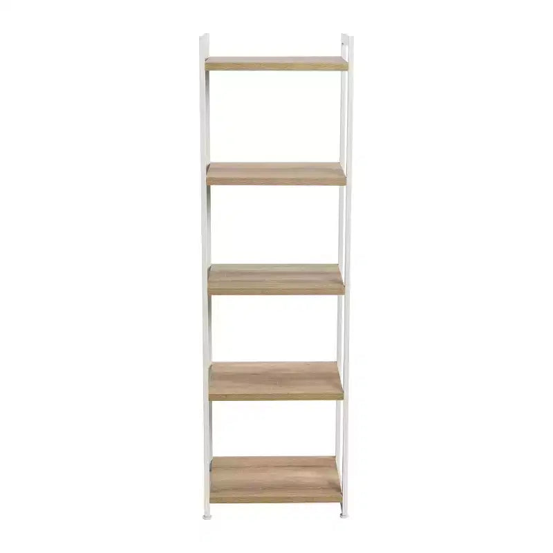 Household Essentials 59.1" Jamestown Narrow 5 Shelf Bookshelf
