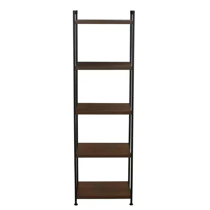 Household Essentials 59.1" Jamestown Narrow 5 Shelf Bookshelf