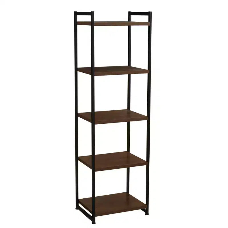 Household Essentials 59.1" Jamestown Narrow 5 Shelf Bookshelf
