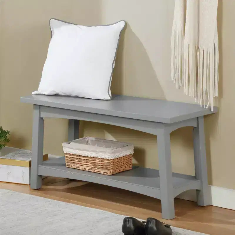 36" Middlebury Coat Hook with Bench Hall Tree Set - Alaterre Furniture
