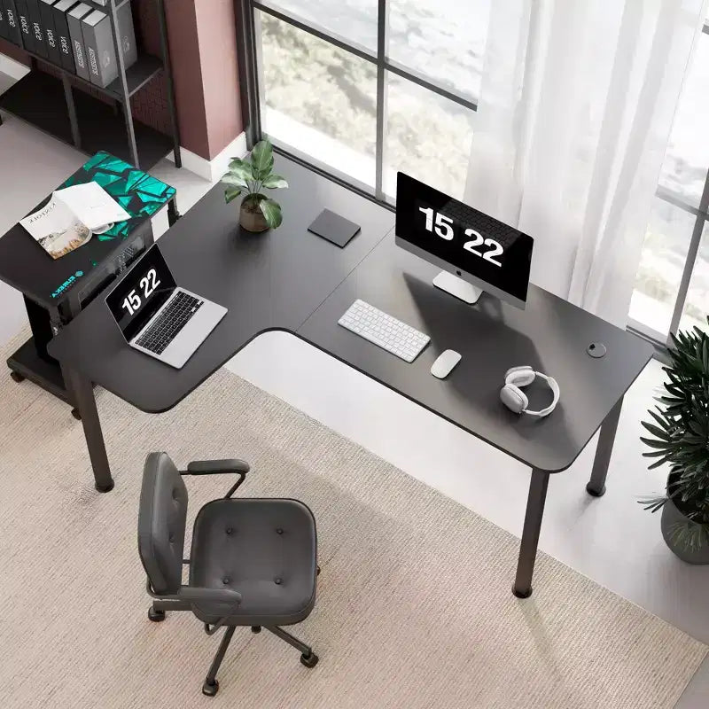 EUREKA ERGONOMIC 60x23 L-Shaped Office Desk