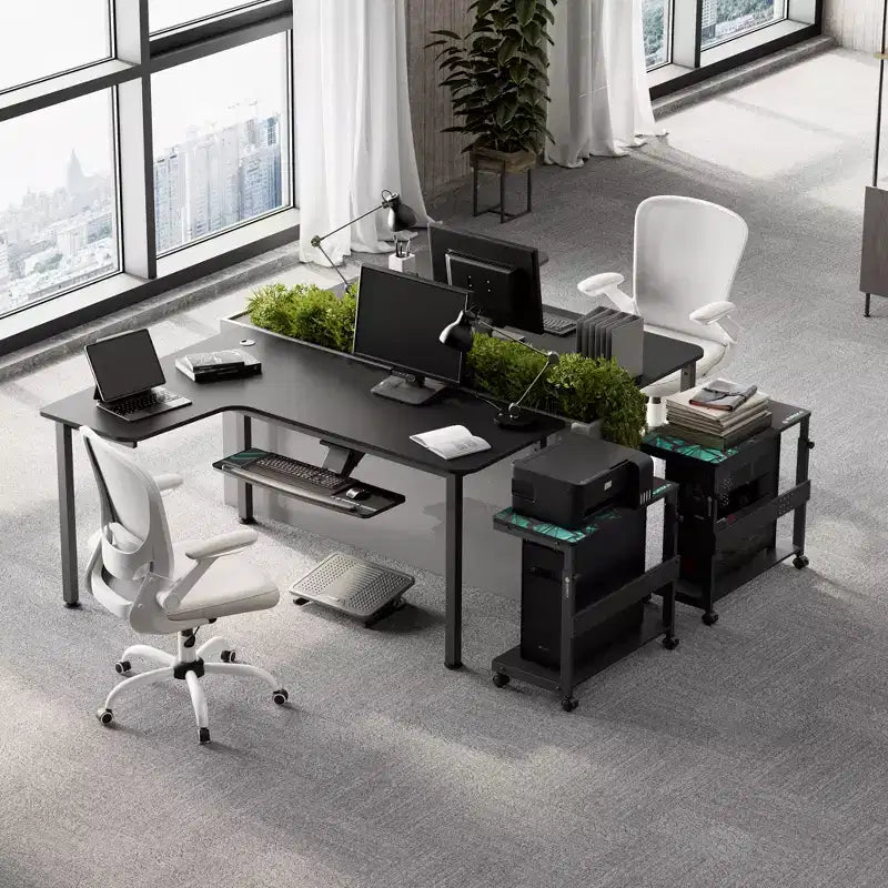 EUREKA ERGONOMIC 60x23 L-Shaped Office Desk