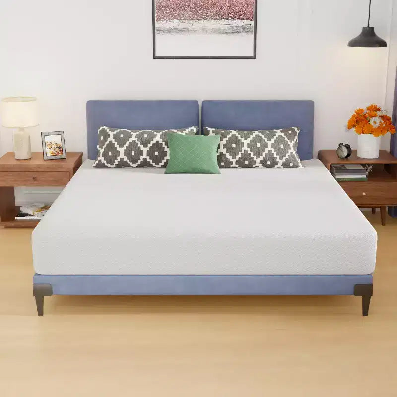 FDW 10 Inch King Mattress Base Foam Mattress CertiPUR-US Certified,Removable Soft Cover,King mattresses for Bed Frame, Bunk Bed, Trundle,