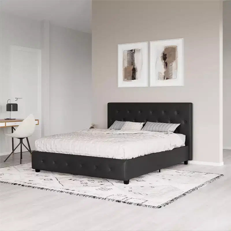DHP Dakota Upholstered Platform Bed