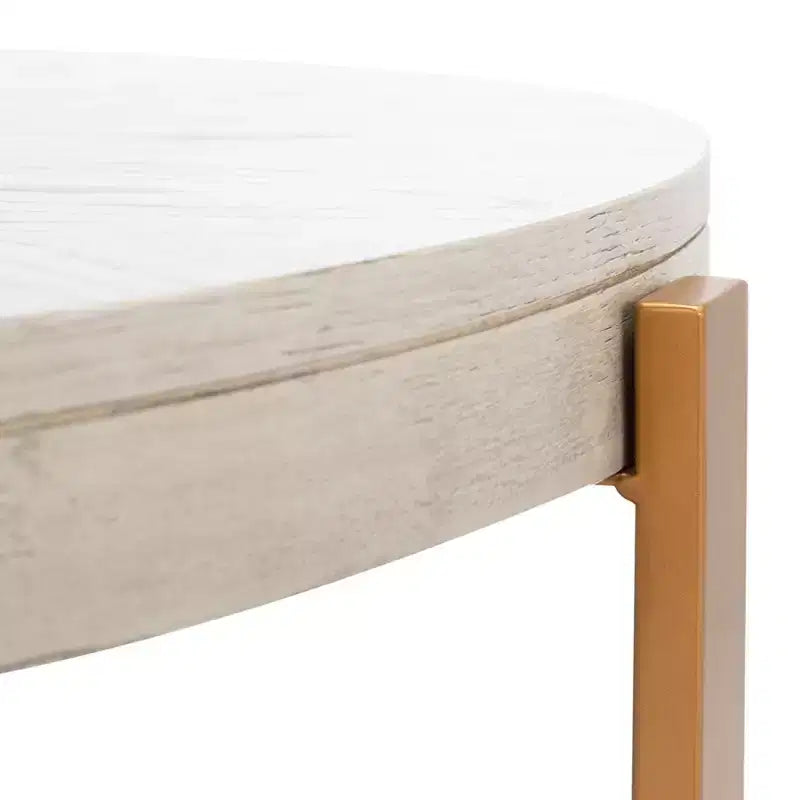 Navya Round Coffee Table - Safavieh