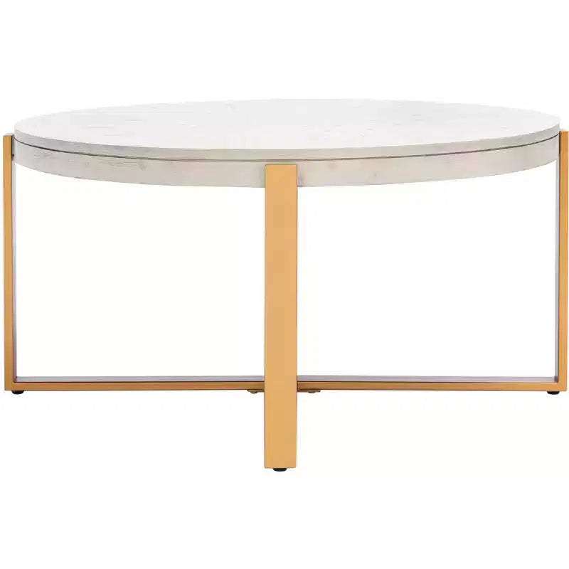 Navya Round Coffee Table - Safavieh