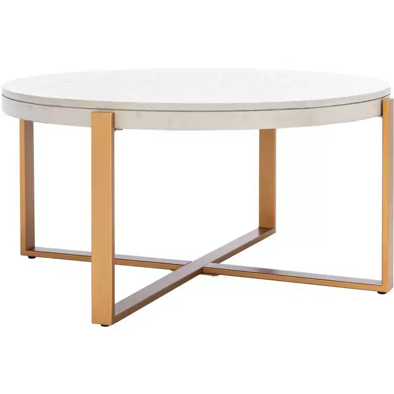 Navya Round Coffee Table - Safavieh