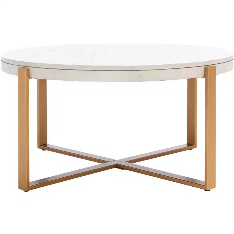 Navya Round Coffee Table - Safavieh